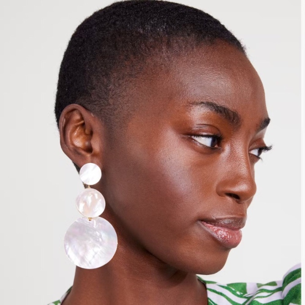 NWT Kate Spade ♠️ Liana Stacked Disc Earrings